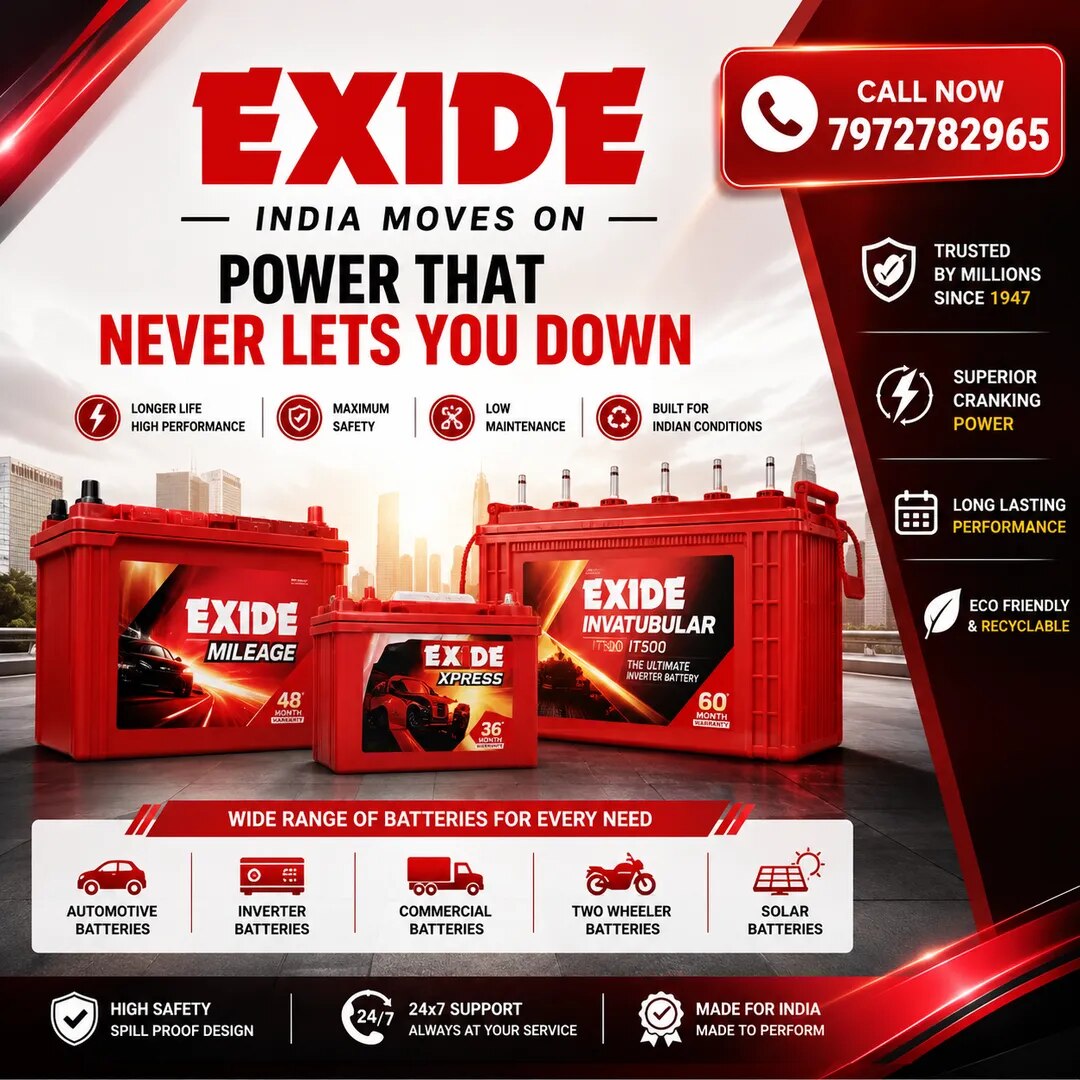 Exide Battery image 1