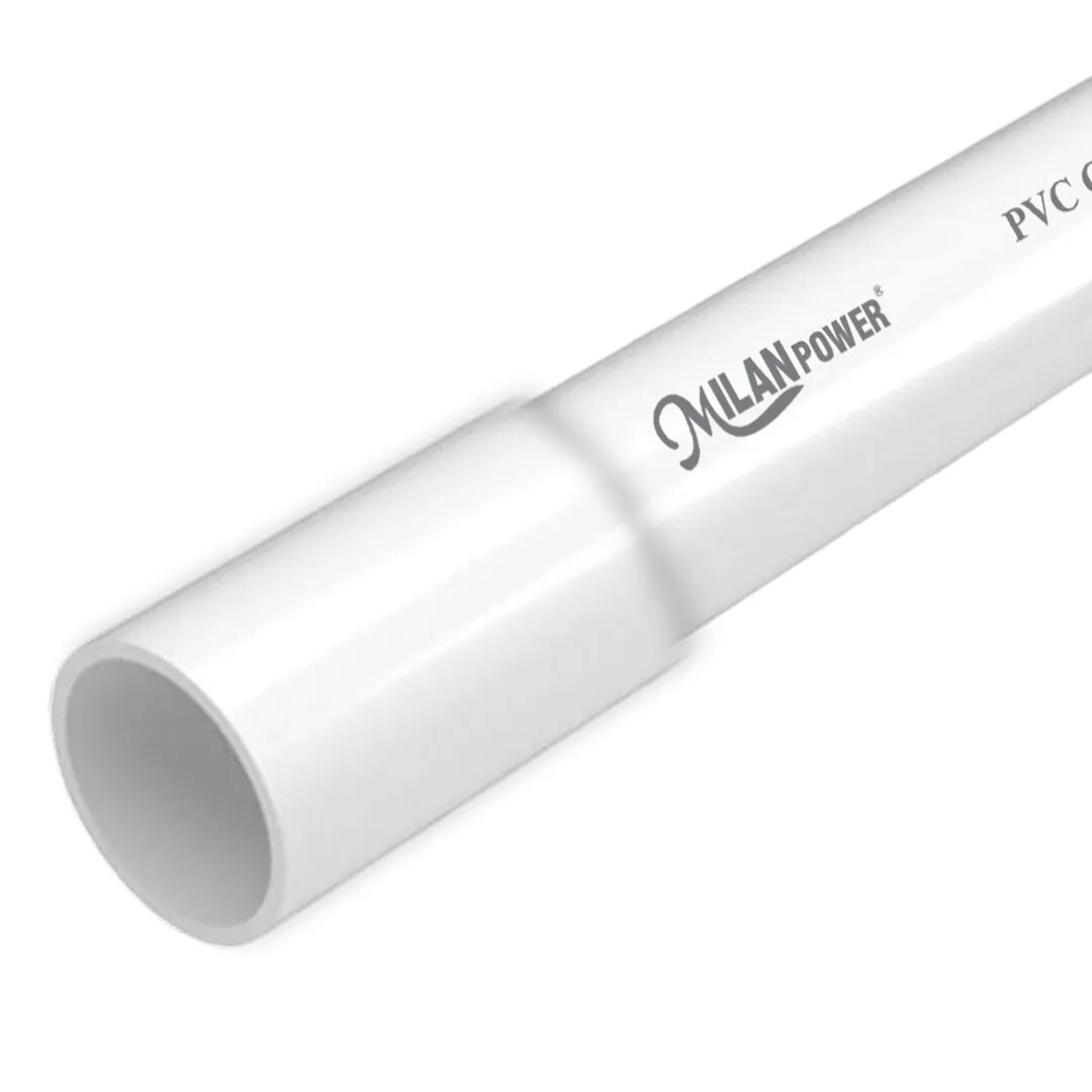 Milan Powr 32 MM Heavy PVC Conduit Pipe image 1