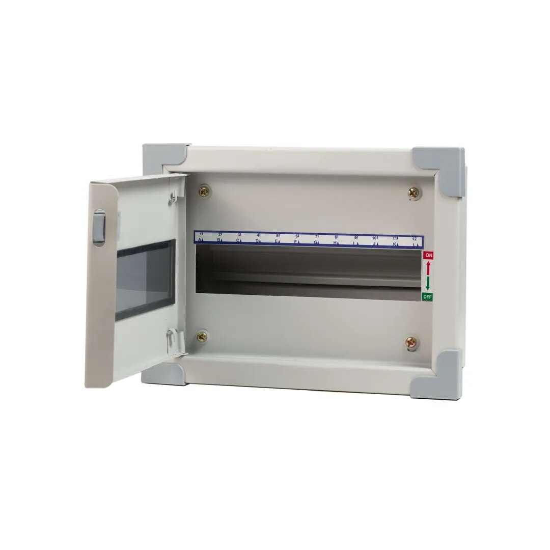 12 Way Double Door Metal M.C.B. Box image 1