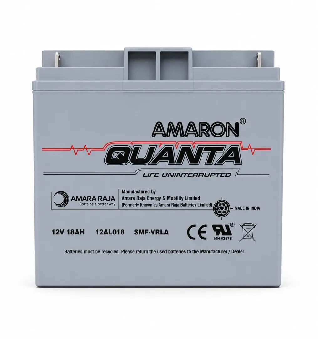 Amaron Quanta SMF Battery 18AH/12V 12AL018 image 1