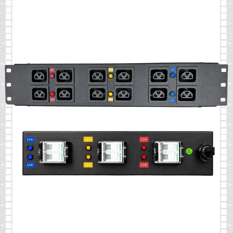 IEC C39 12 SOCKET 3 PHASE PDU image 1