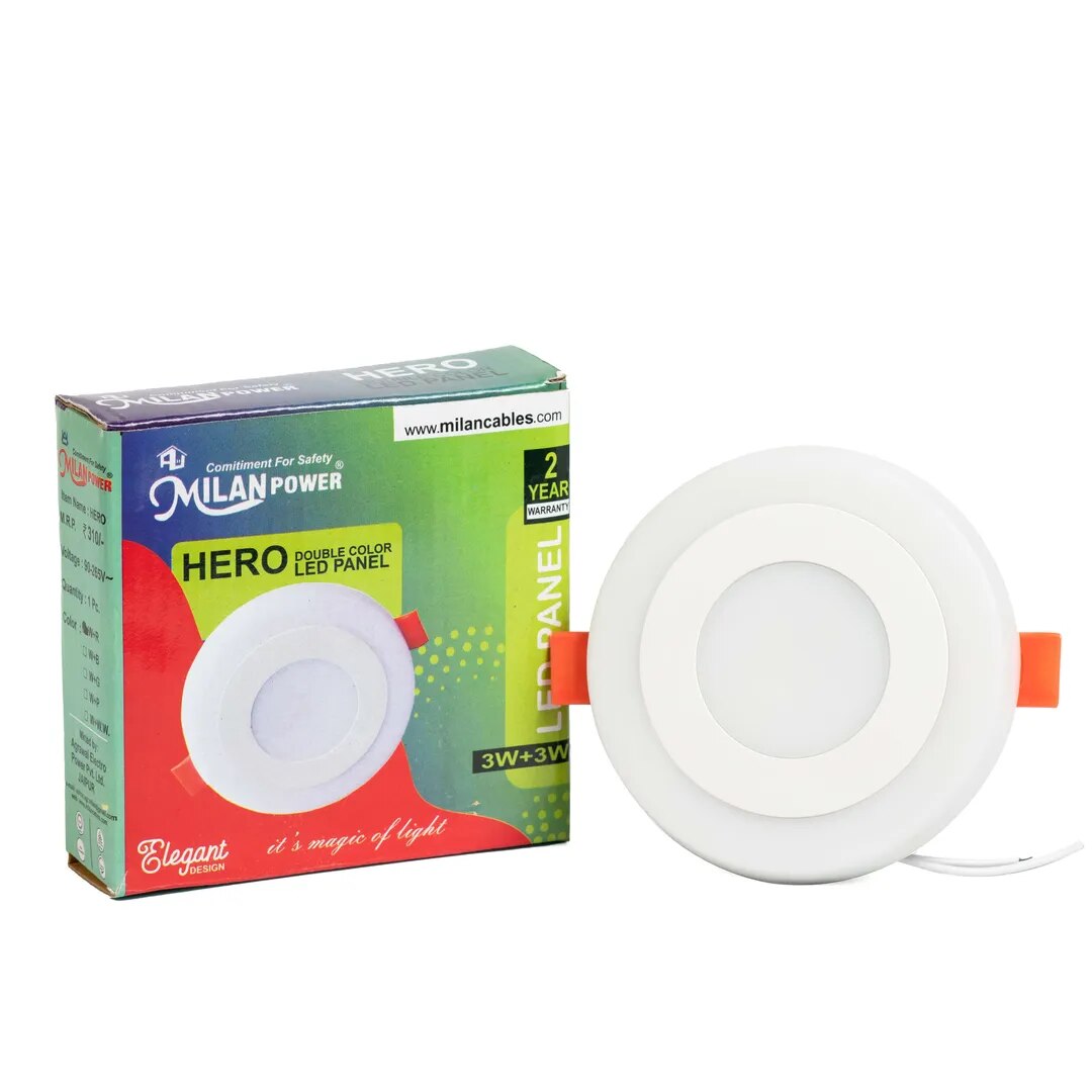 3W + 3W HERO Double Colour LED Light image 1