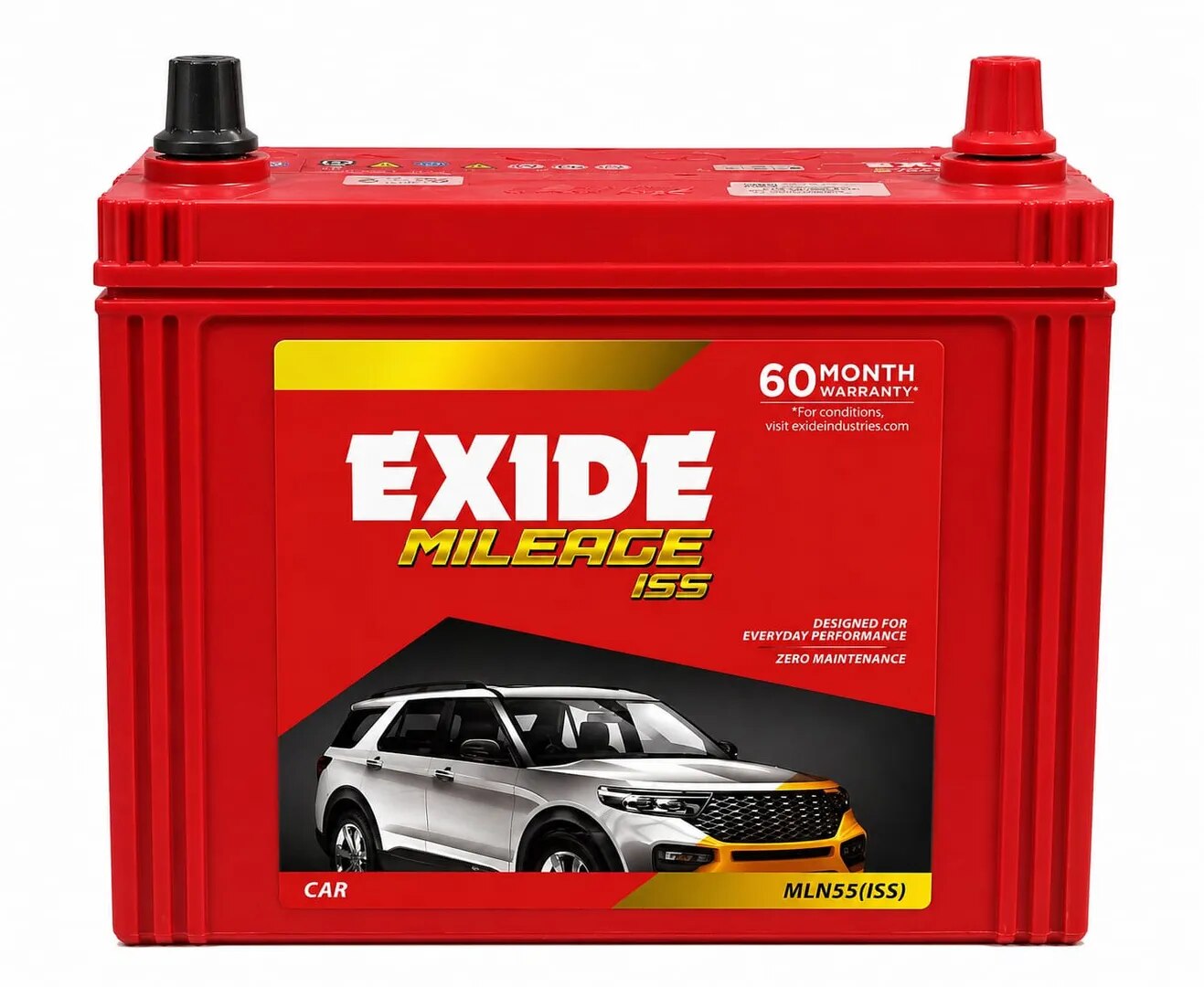 Exide Mileage ML N55 ISS Battery image 1