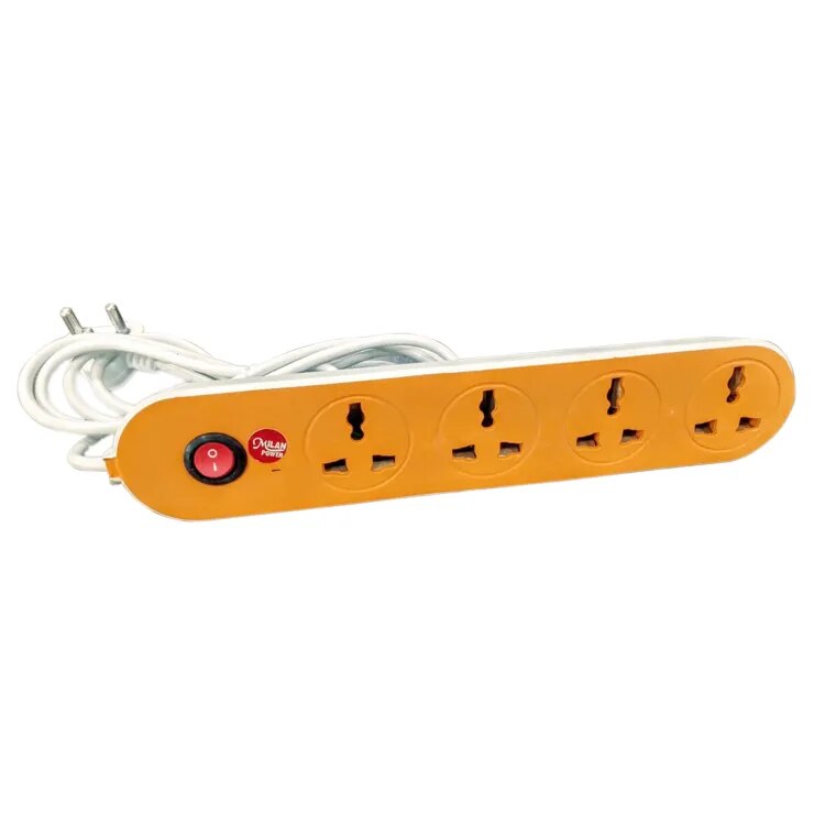MILAN POWER 4+1 Fiber Body HERO Power Strip image 1