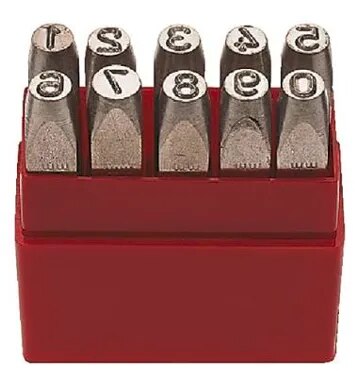 Number Stamping Punches image 1