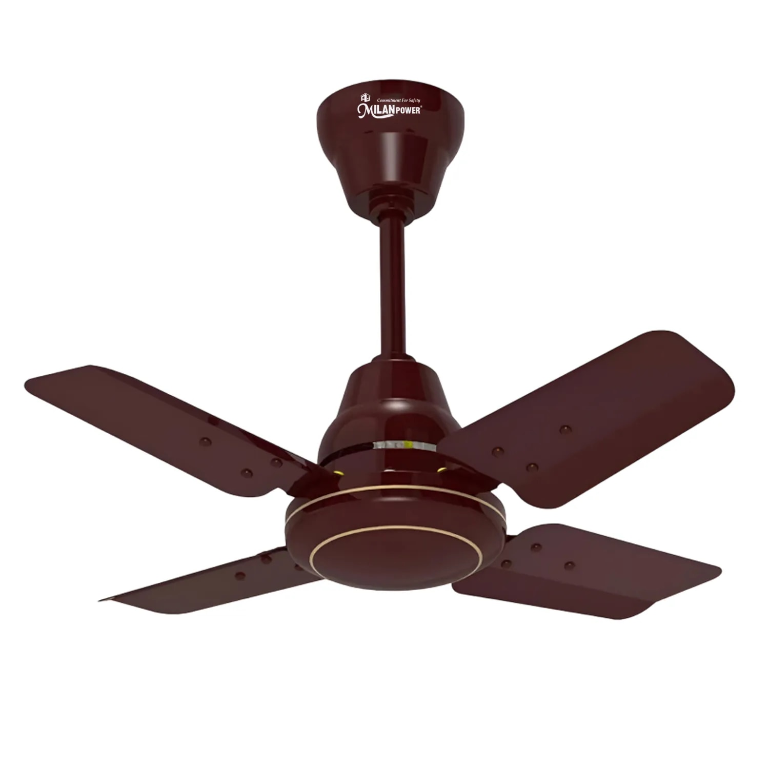 MILAN POWER RAPID Copper Winding Ceiling Fan – 24 Inch image 1