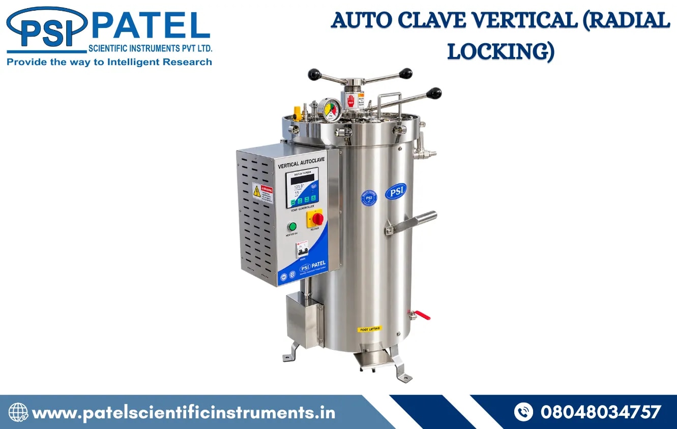 AUTO CLAVE VERTICAL (RADIAL LOCKING) image 1