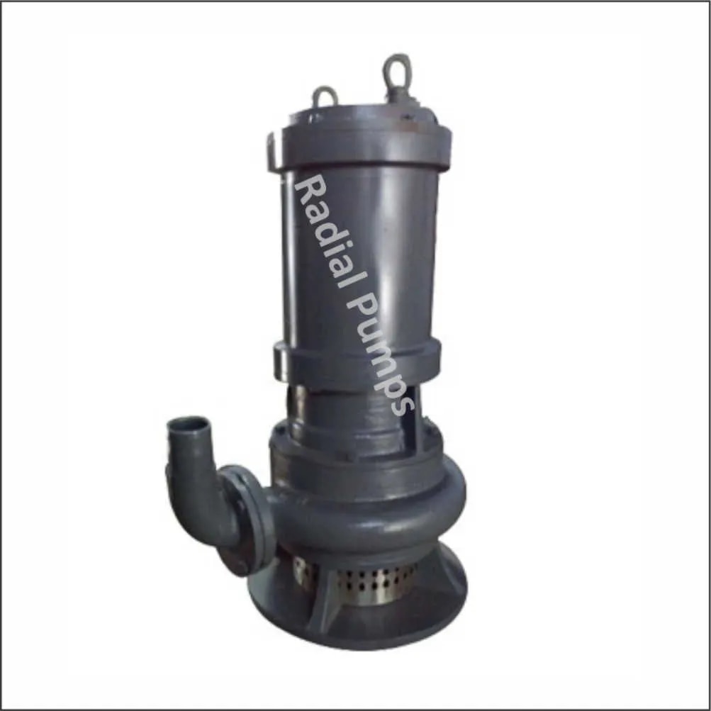 High Speed Low Duty Sewage Submersible Non Clog Pump image 1