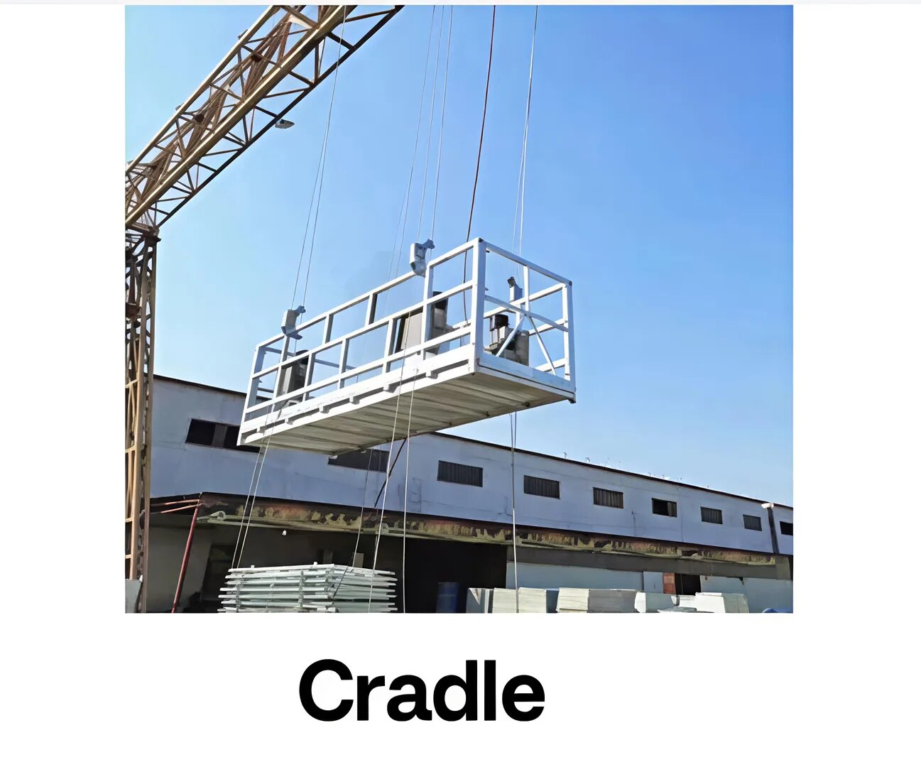 Cradle Wire Rope Construction 4x31 Galvanized image 1