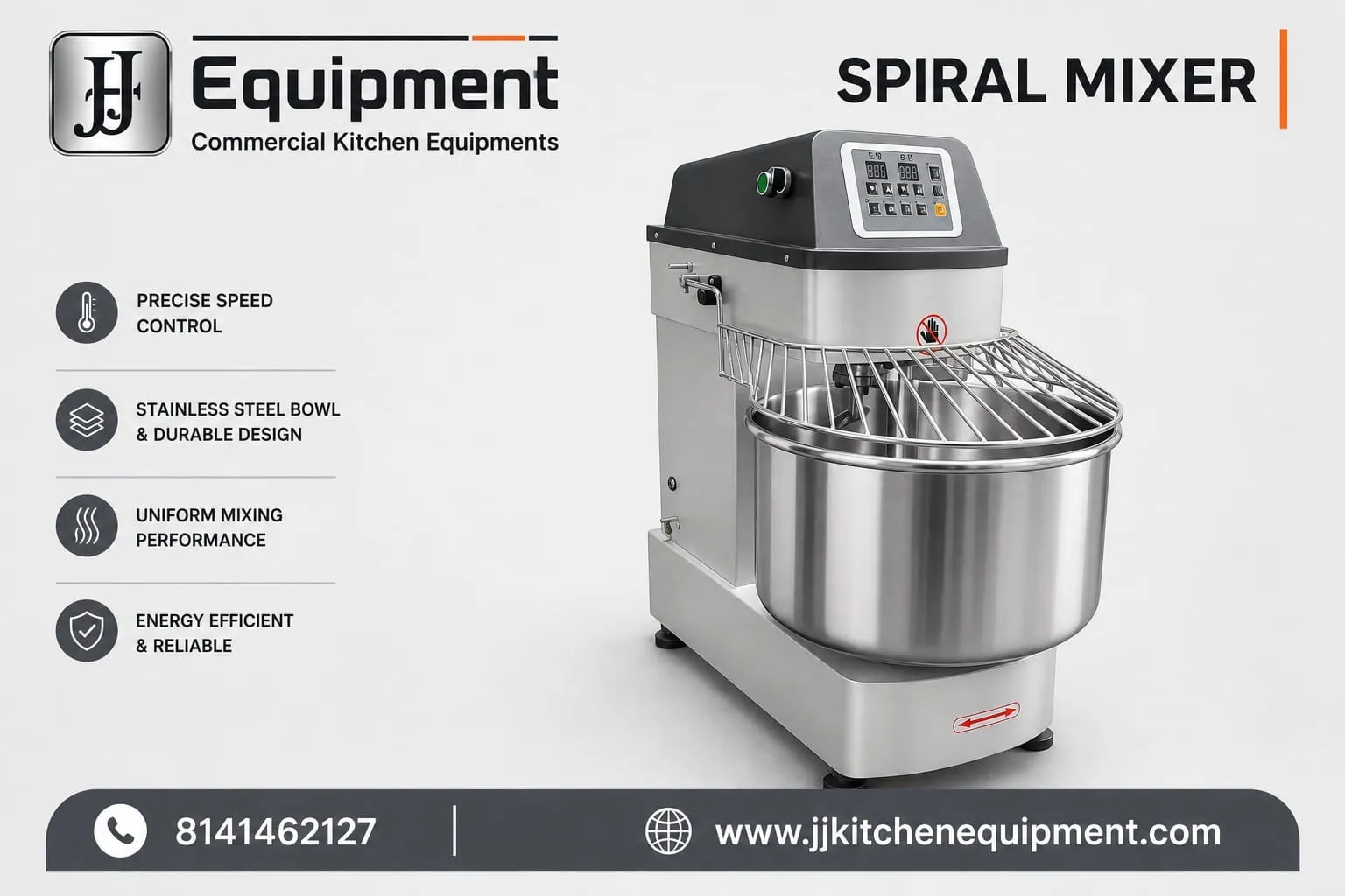 Spiral Mixer 30 Ltr image 1