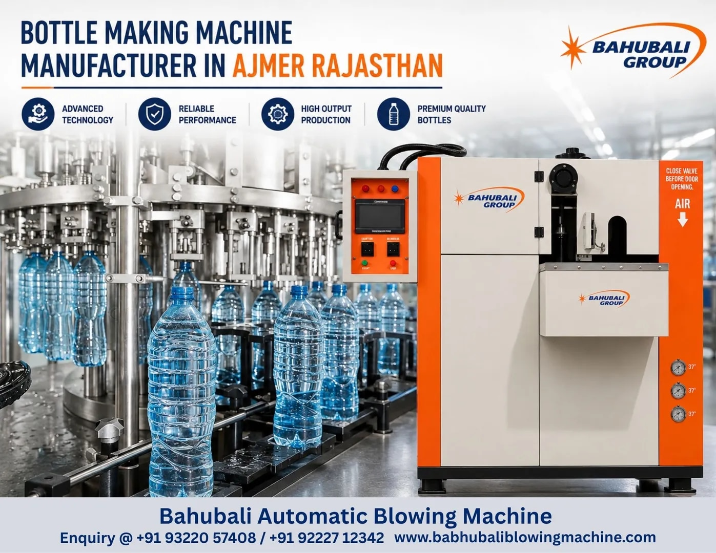 Bottle Making Machine Manufacturer in Ajmer Rajasthan image 1