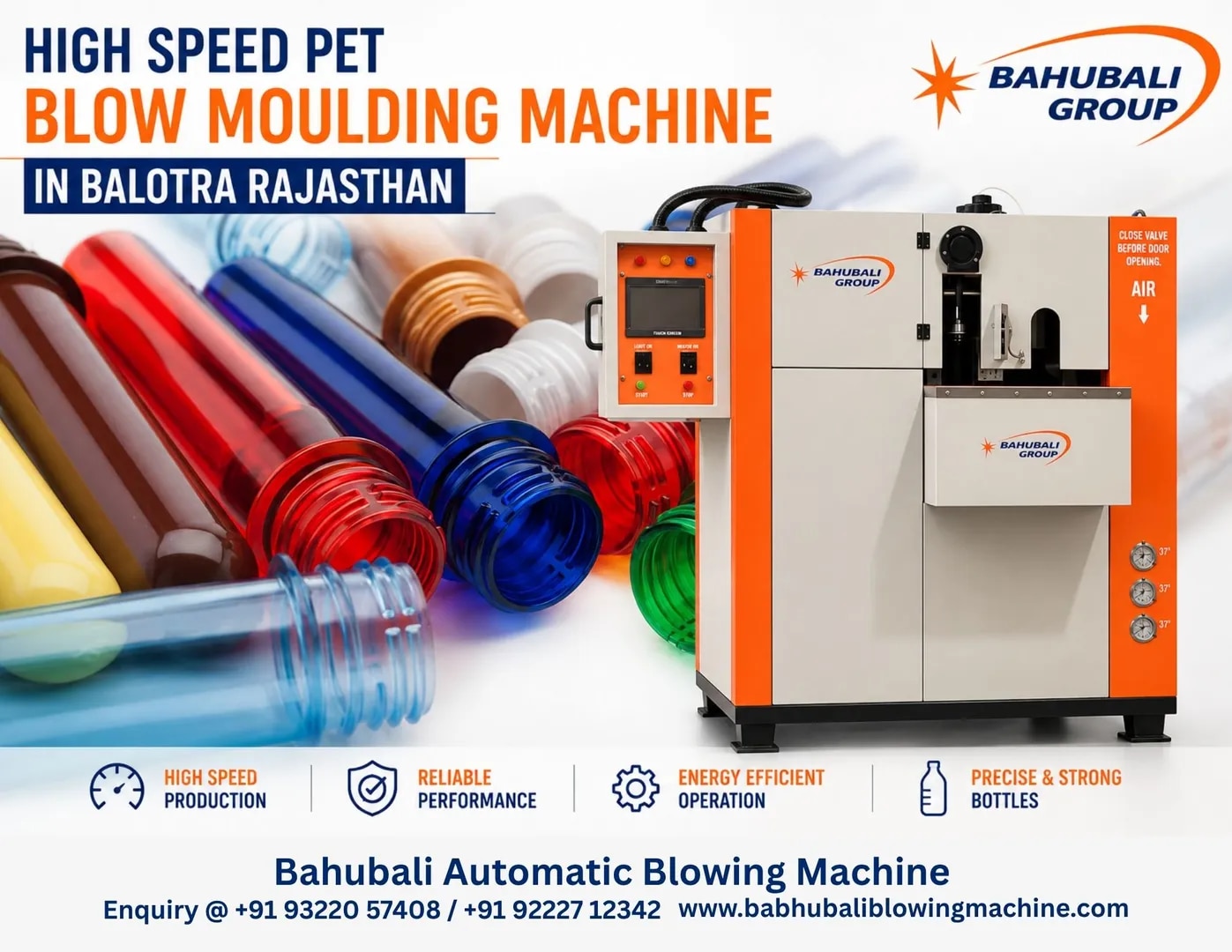 High Speed Pet Blow Moulding Machine in Balotra Rajasthan image 1