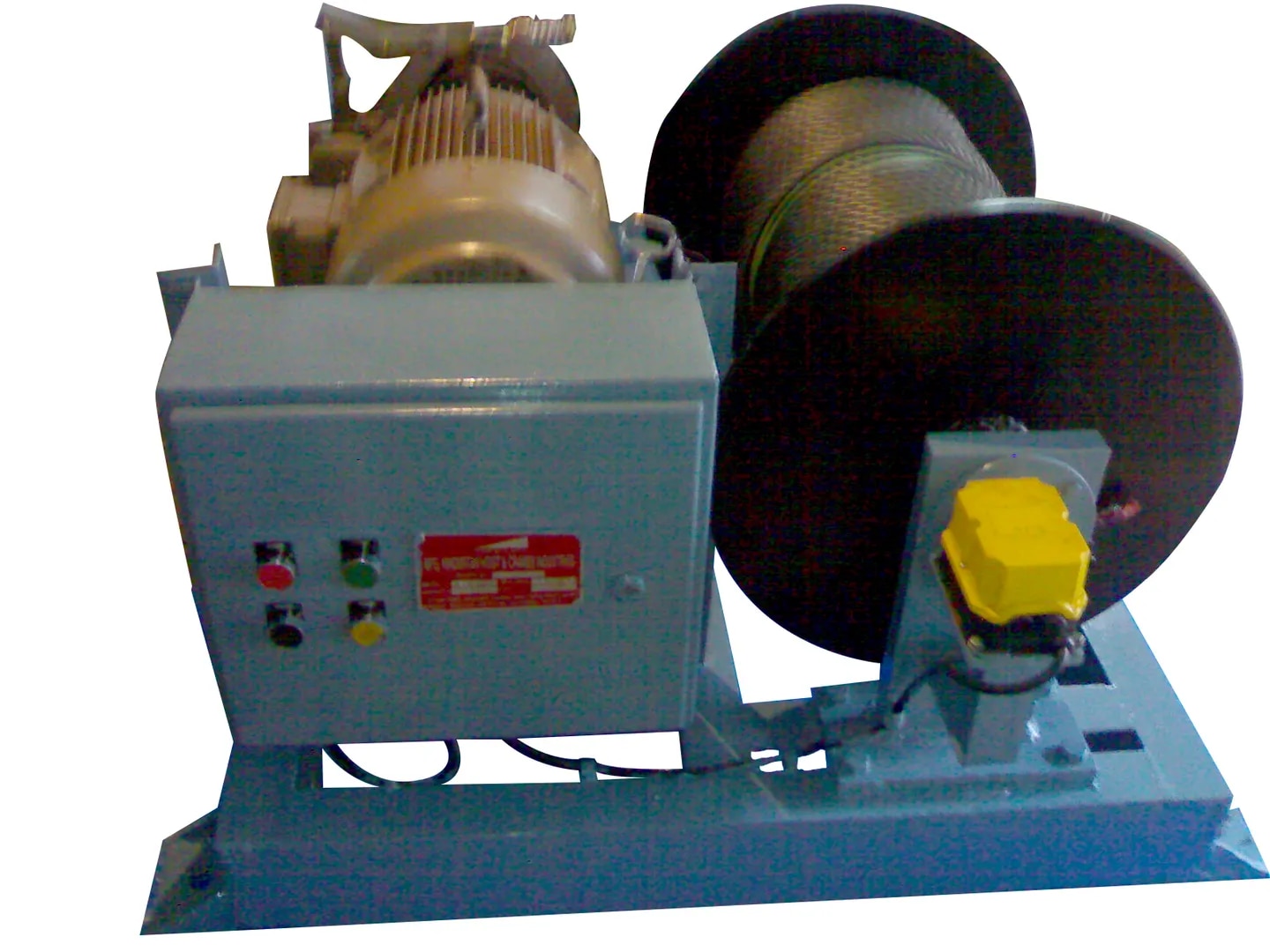 Electric Wire Rope Winch Machine image 1