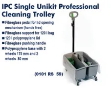 Single Unikit Professional Cleaning Trolley image 1