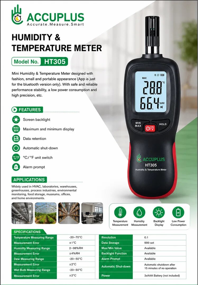 Humidity Dew Point Meter image 1