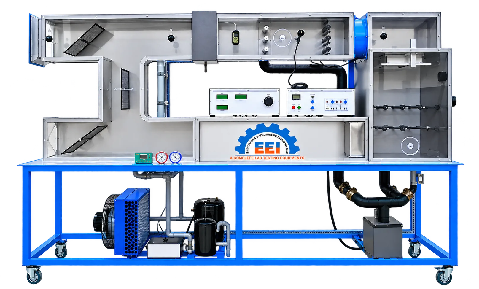 COMPUTERIZED AIR CONDITIONING SYSTEM TRAINER (With Supply Air Duct, Return Air Duct & Fresh Air Duc image 1
