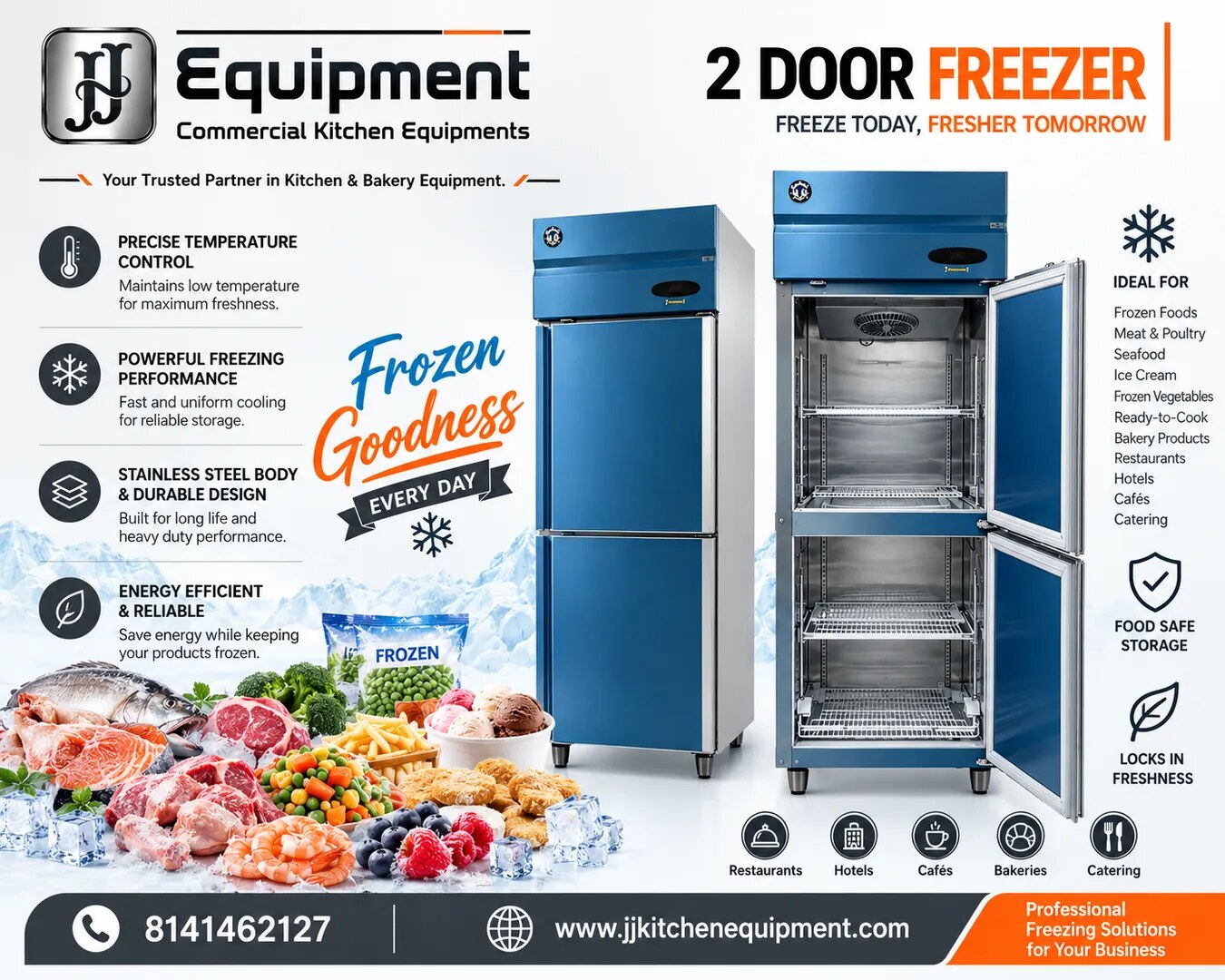 2 Door Freezer image 1