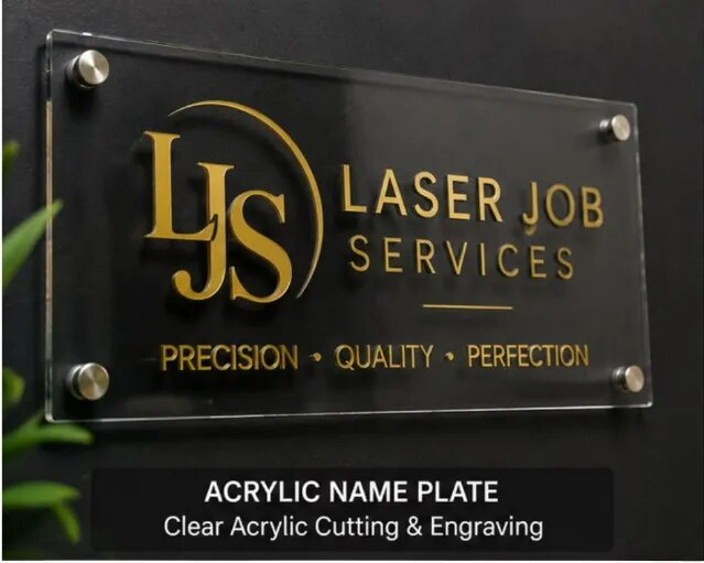 Acrylic Name Plate image 1