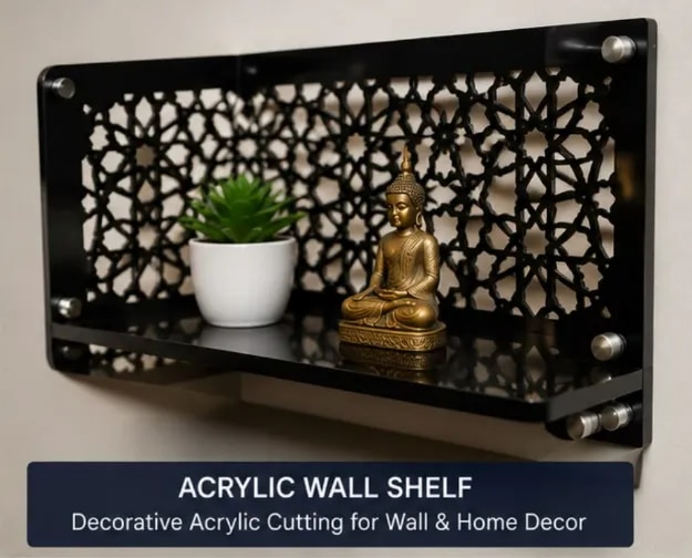 Acrylic Wall Shelf image 1