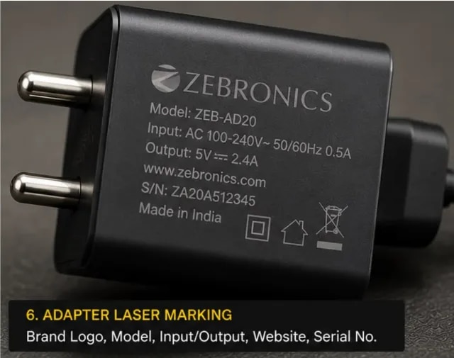Adapter Laser Marking image 1
