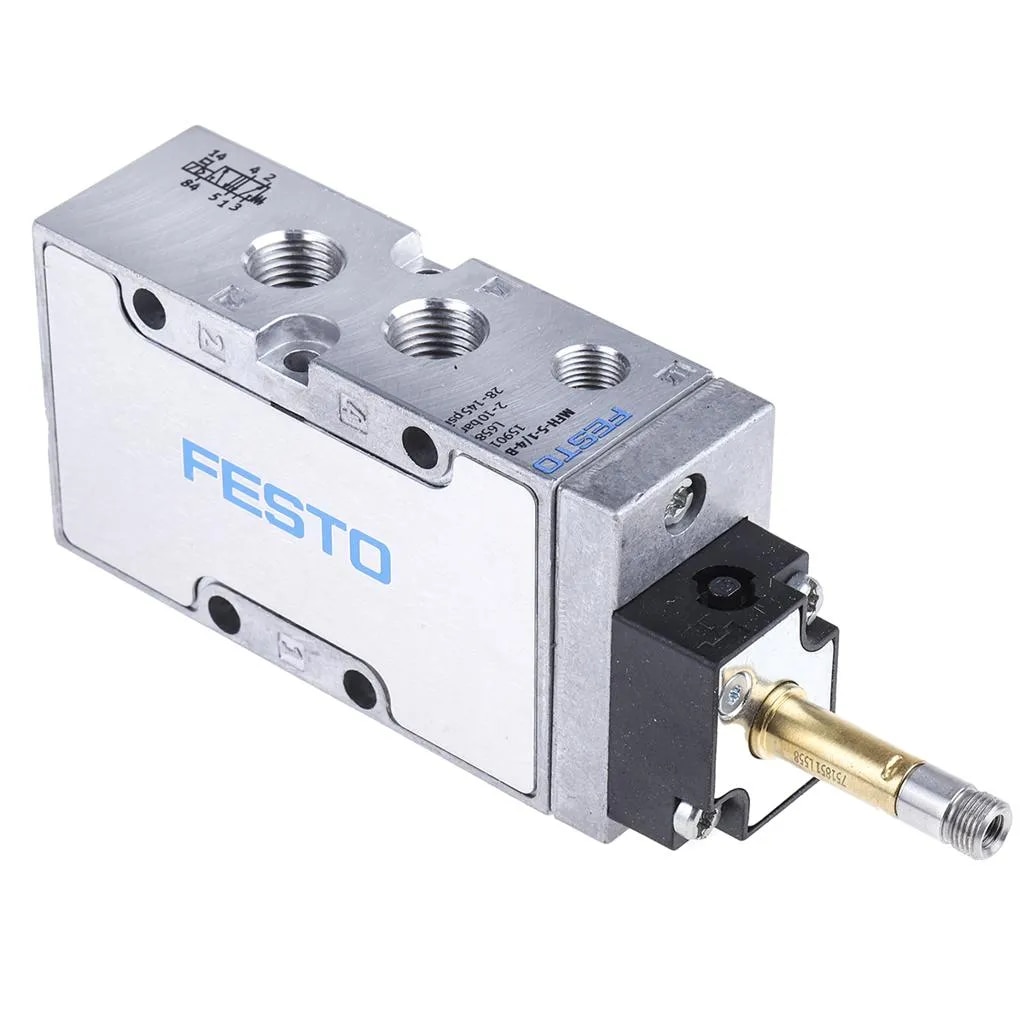 : 5/2-Way Solenoid Valve image 1