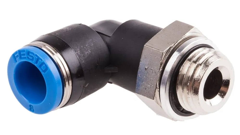 : 90° Push-In Elbow Fitting image 1