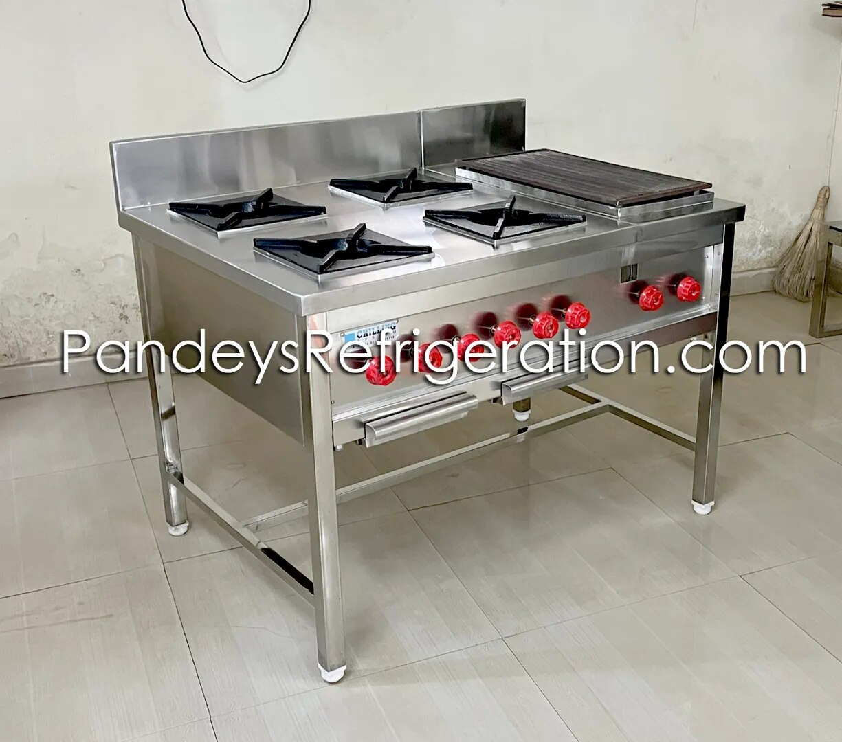 SS Cooking Range 4 burner image 1