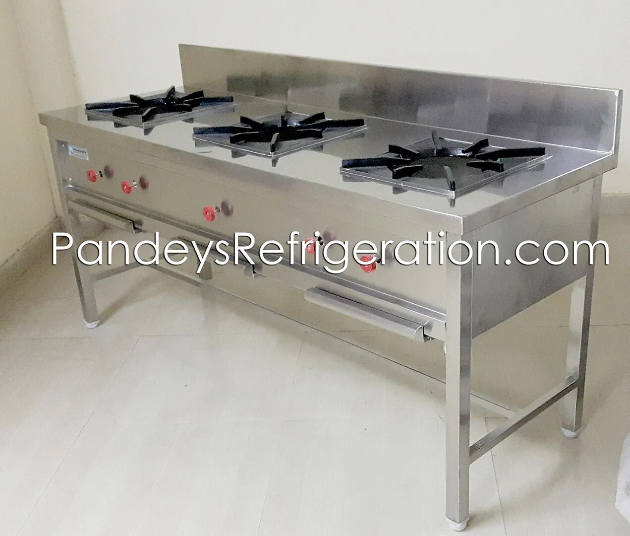 SS Cooking Range 3 Burner image 1