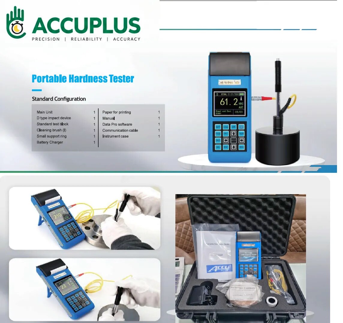 Portable Hardness Tester / Metal Hardness Tester / Leeb Hardness Tester TH110A image 1