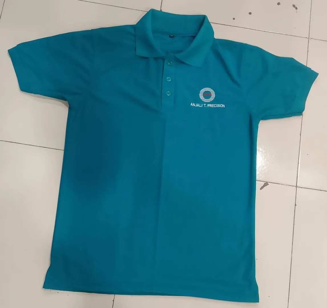 Polo T-shirt Teal Colour image 1