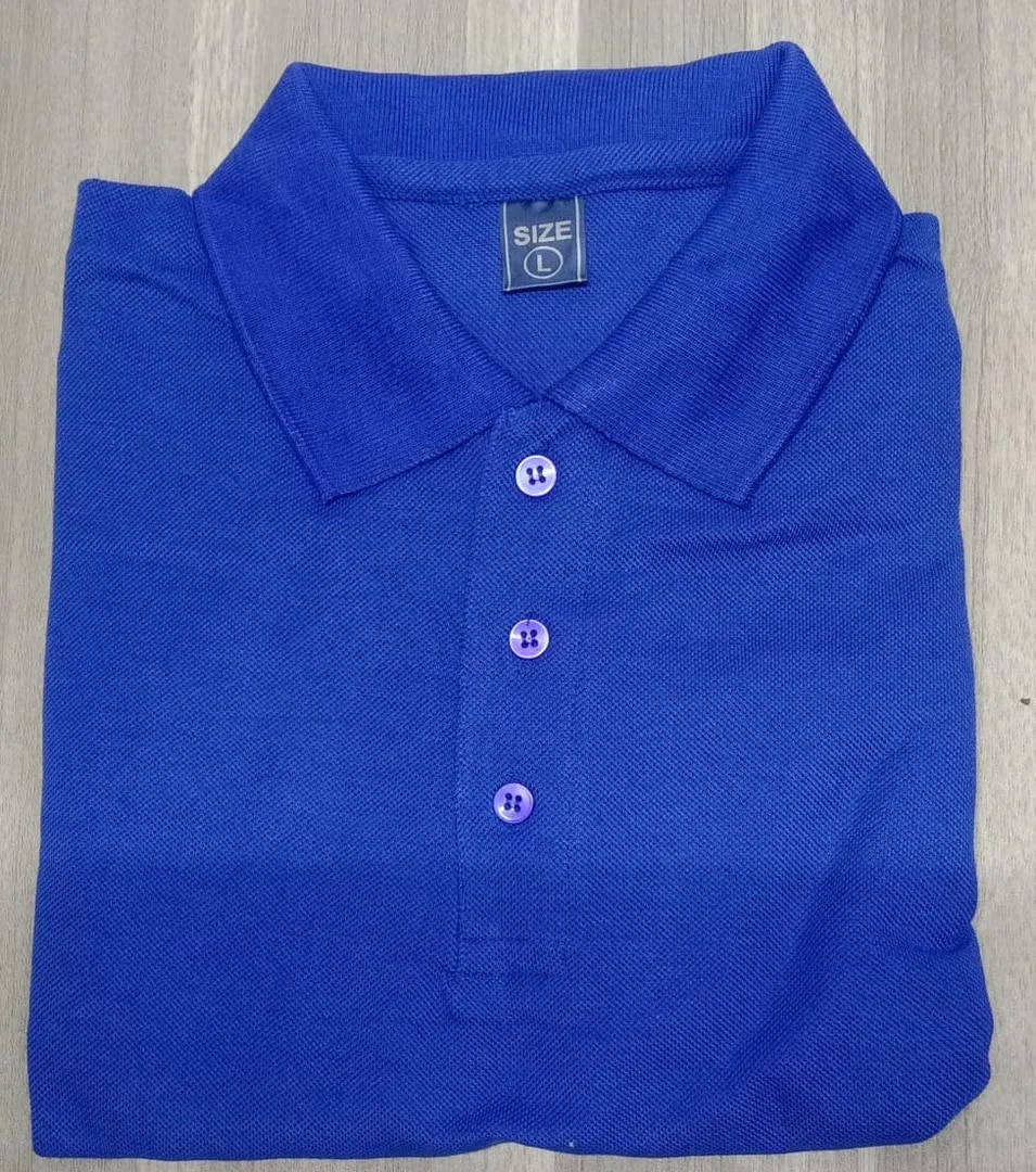 Cotton T-Shirt Royal Blue image 1