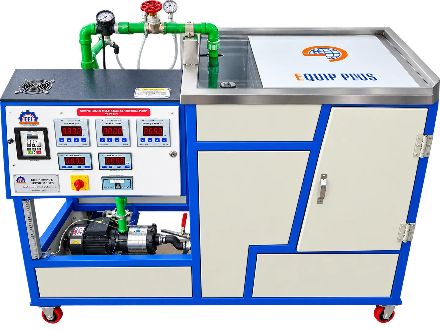 Computerized Centrifugal Pump Test Rig image 1