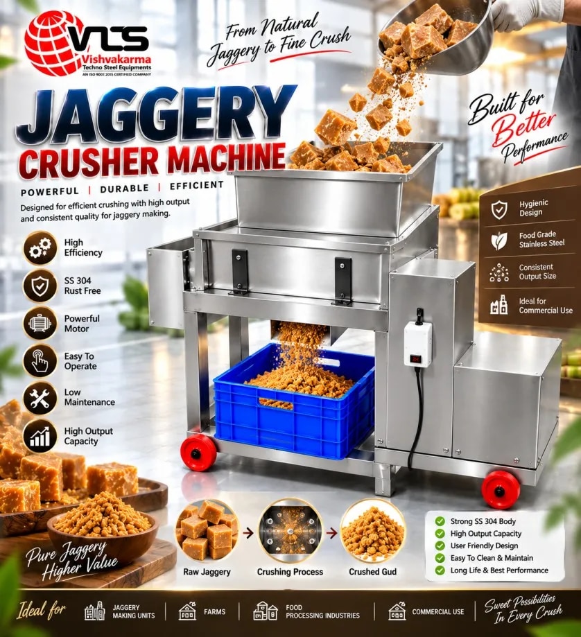 Jaggery Crusher Machine image 1