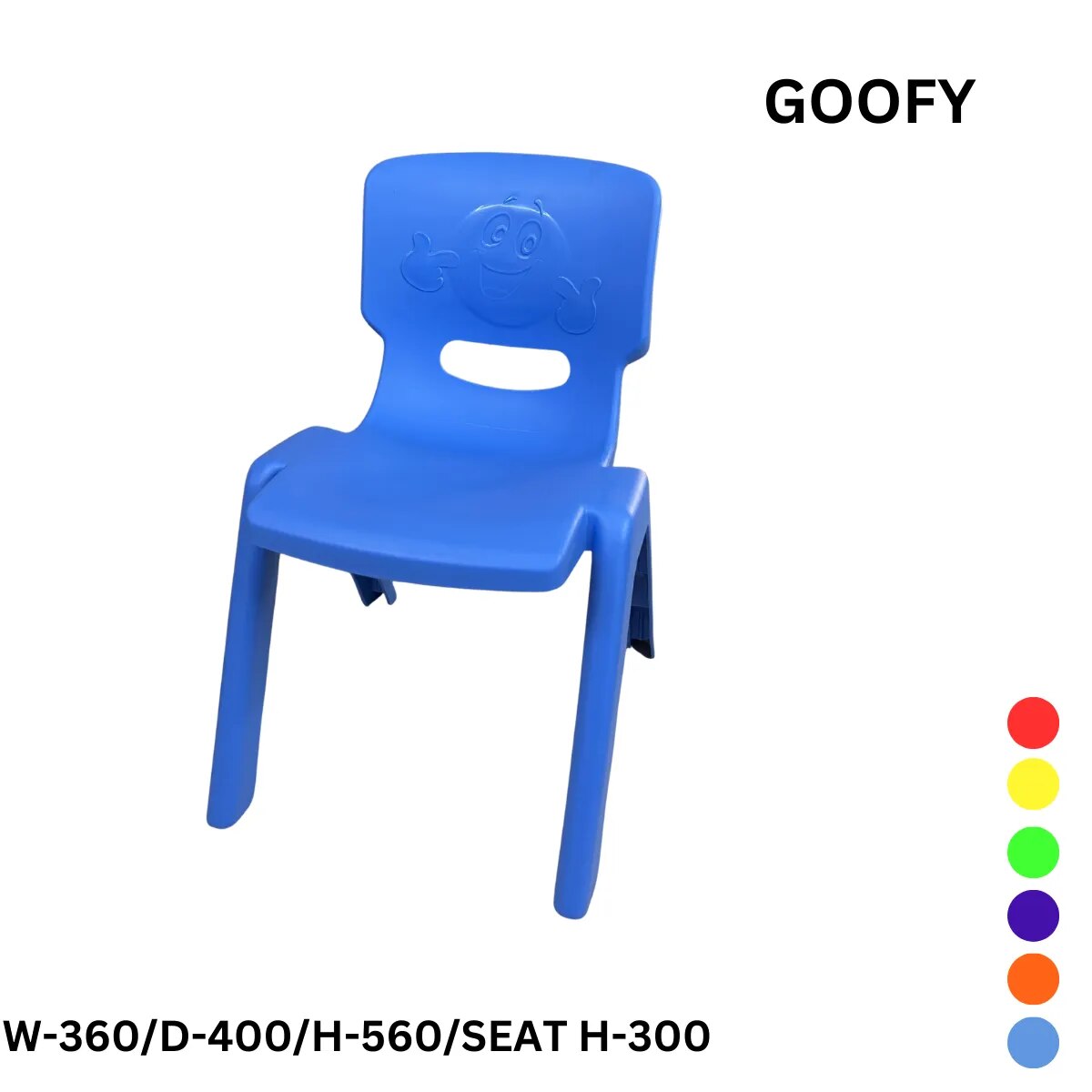 WERSA GOOFY Plastic Kids Chair image 1