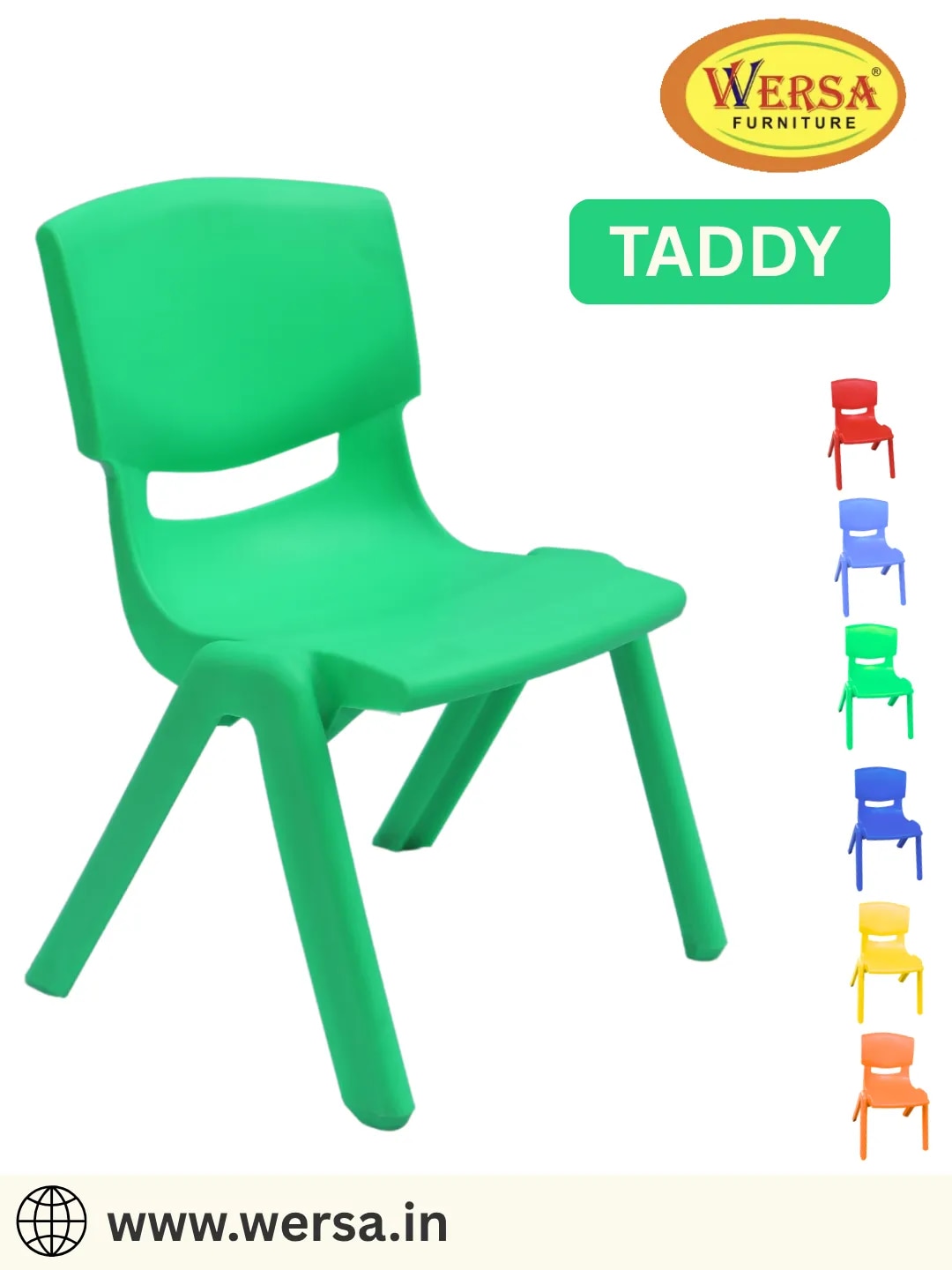 WERSA TADDY Plastic Kids Chair image 1