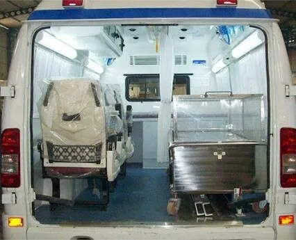 Dead Body Freezer Box Ambulance Services in Delhi image 1