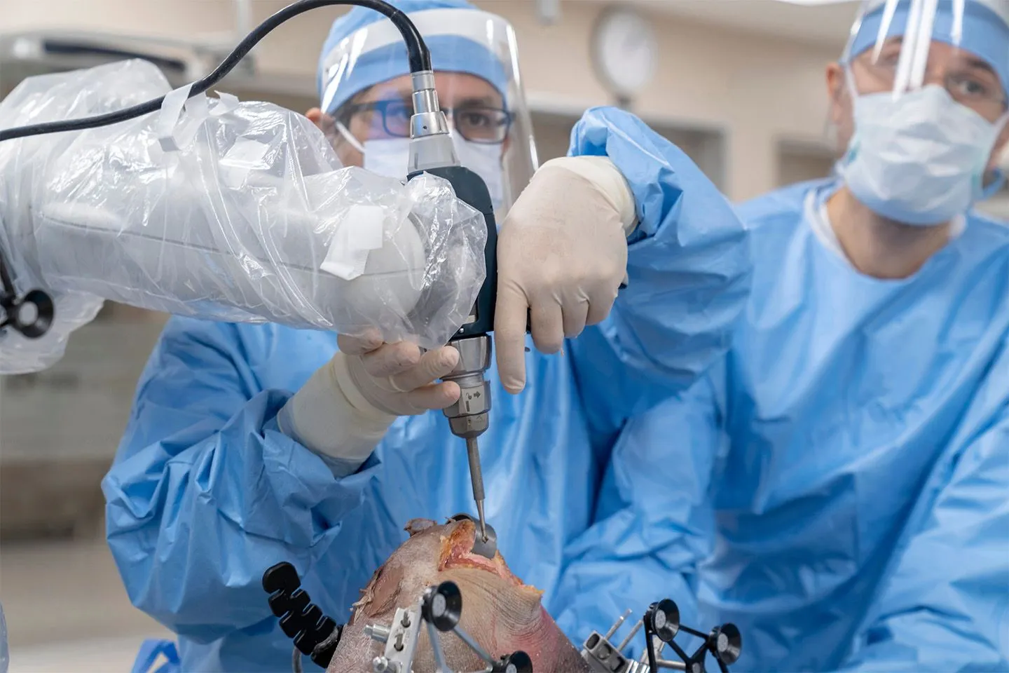 Robotic Knee Replacement Surgery image 1