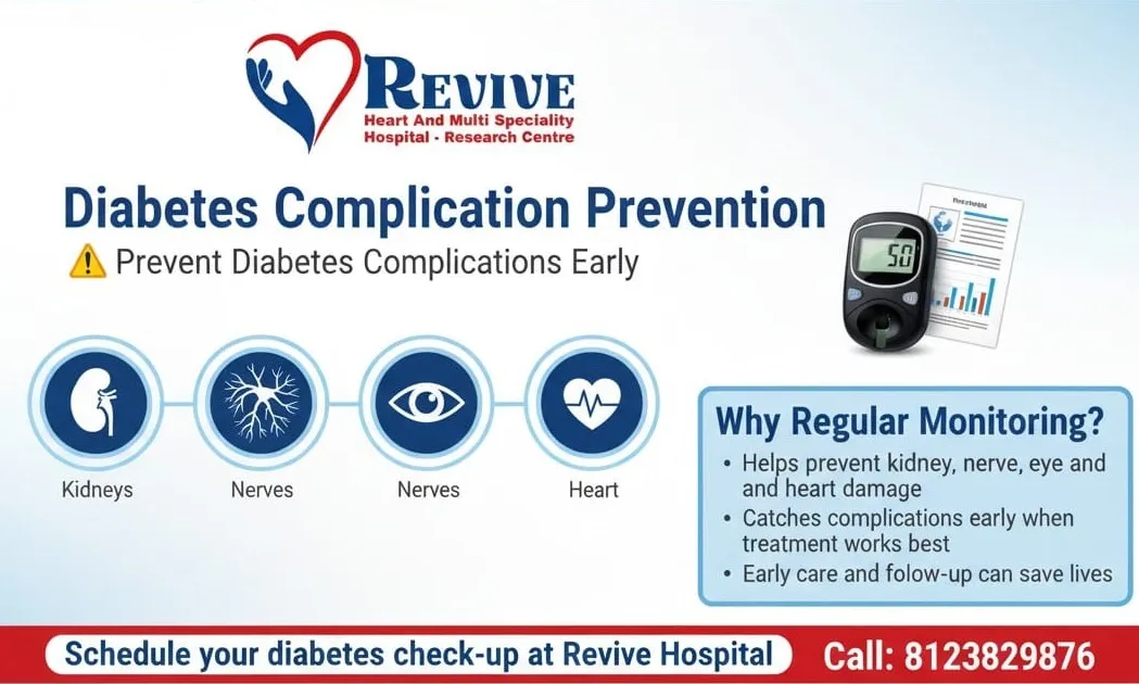 Best Diabetes Care in Mysore | Sugar Control Clinic | Revive Hospital image 1