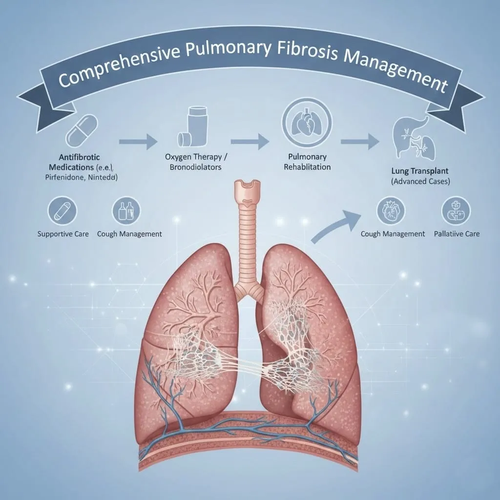 Pulmonary Fibrosis Management image 1