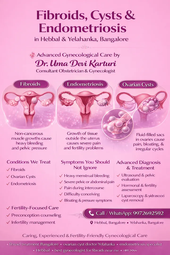 Fibroids, Cysts & Endometriosis Treatment i image 1