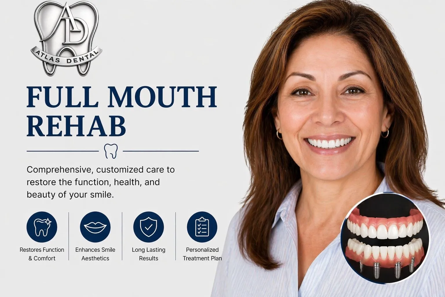 Full Mouth Rehabilitation image 1