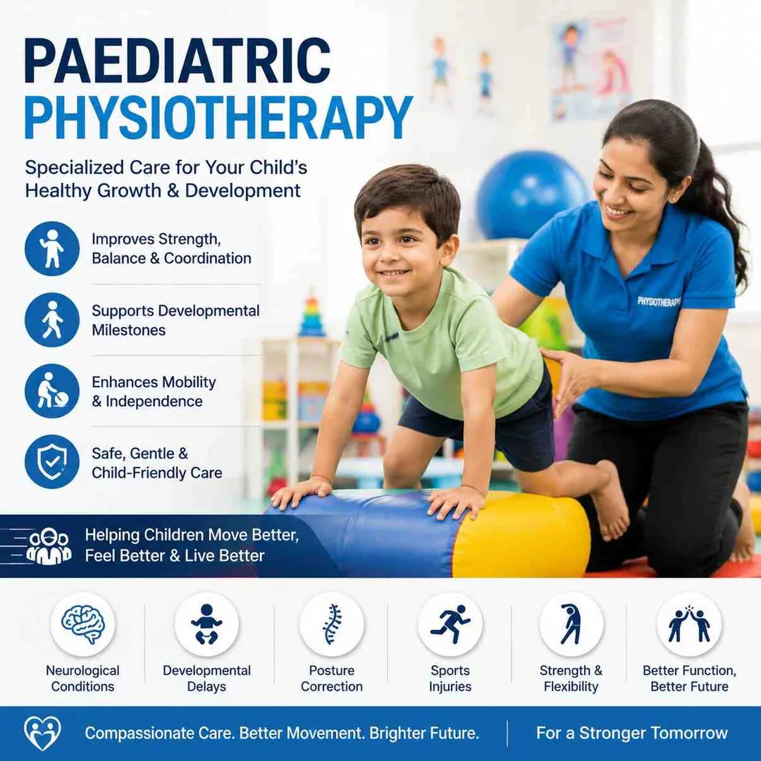  Paediatric Physiotherapy in Lajpat Nagar  image 1