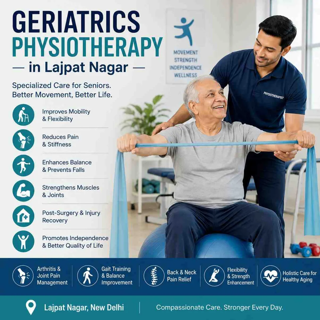 Geriatrics Physiotherapy in Lajpat Nagar image 1