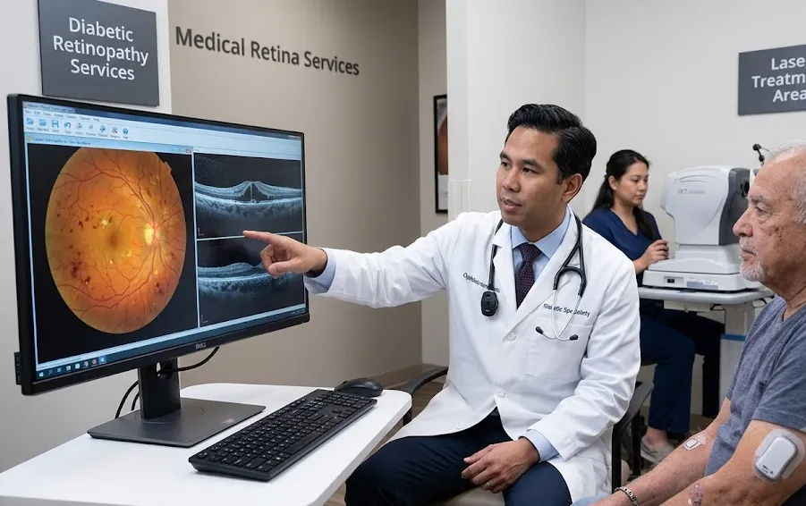 Medical Retina Services for Diabetic Retinopathy image 1