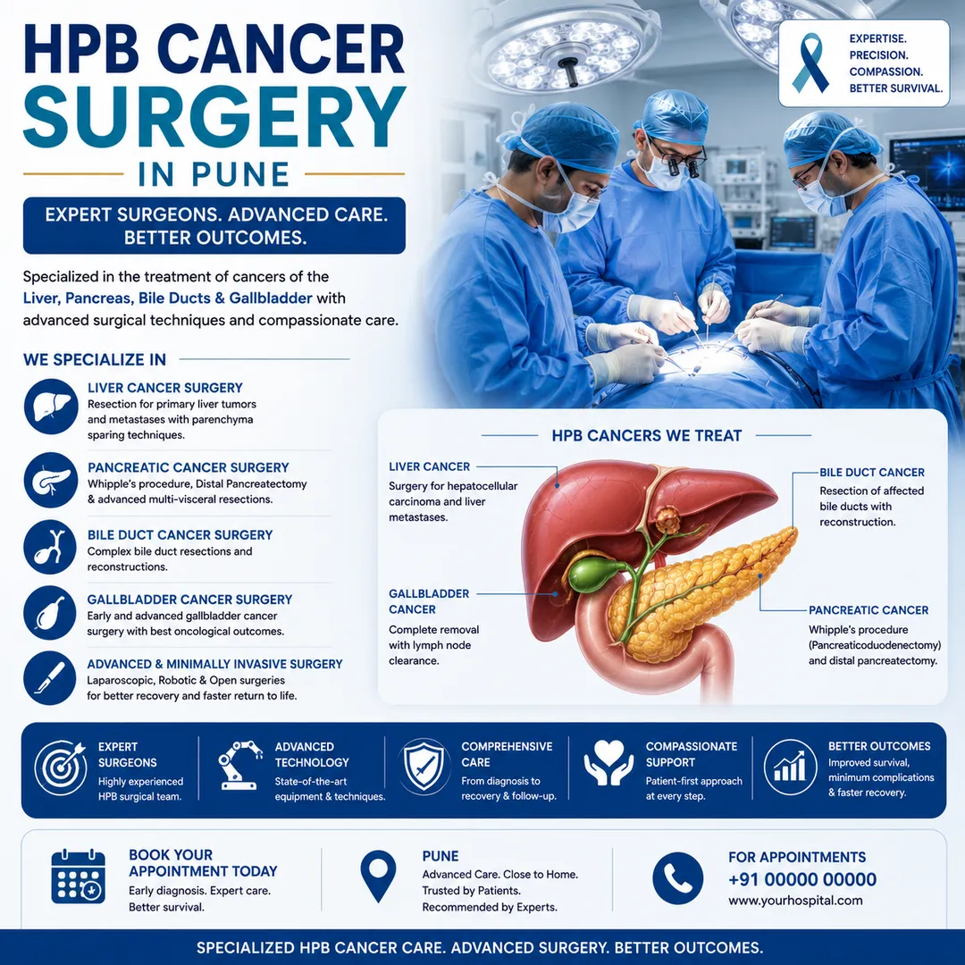 HPB Cancer Surgery in Pune image 1