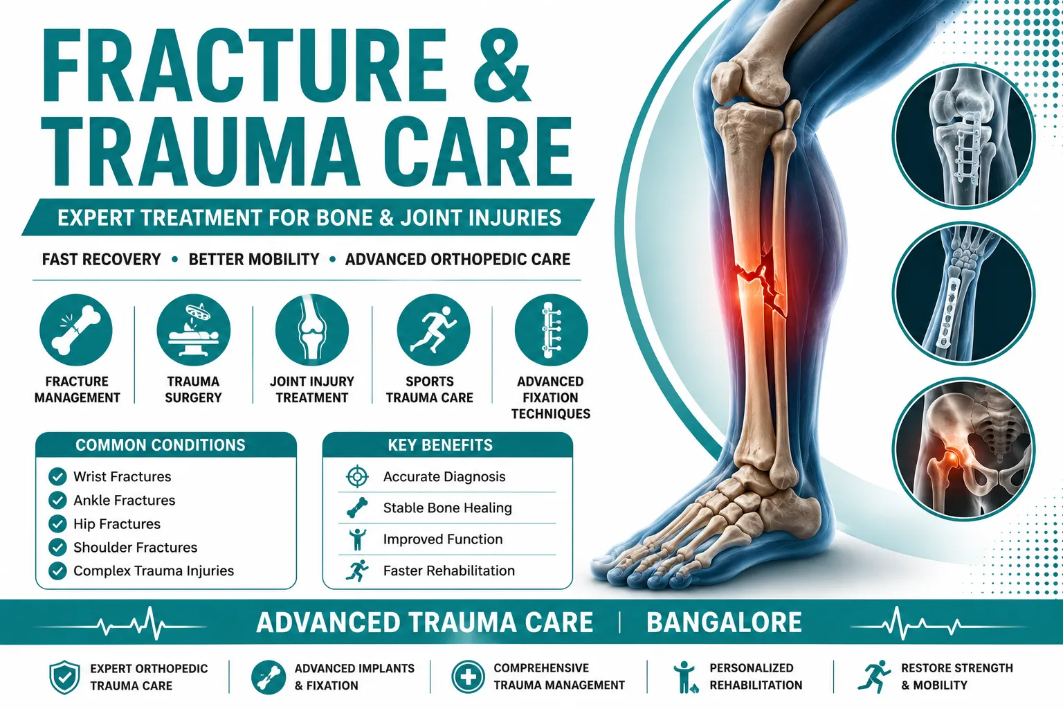 #Fracture & Trauma Care in Bangalore | Orthopedic Fracture Specialist image 1