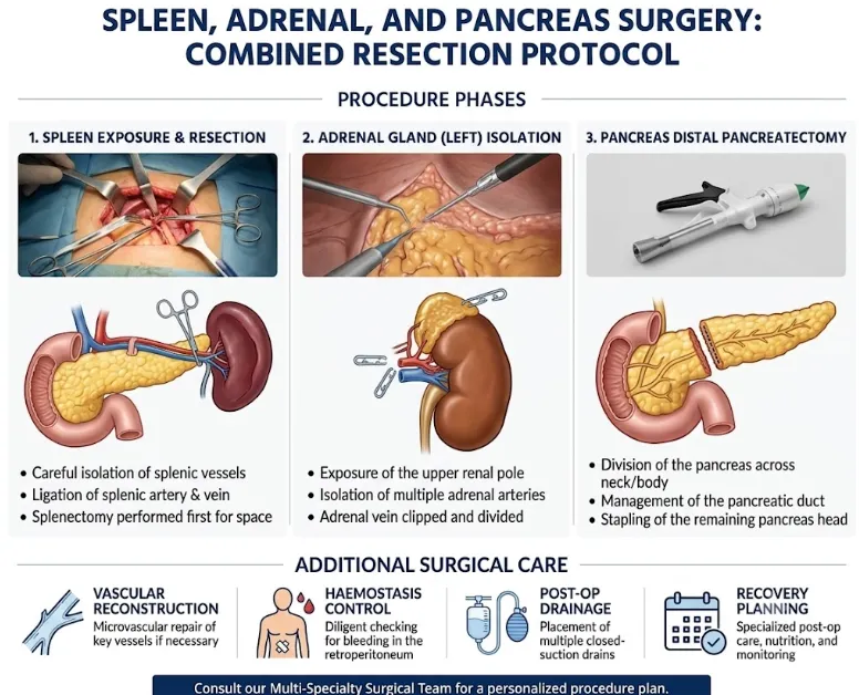 Spleen, Adrenal Gland, and Pancreas Surgery image 1