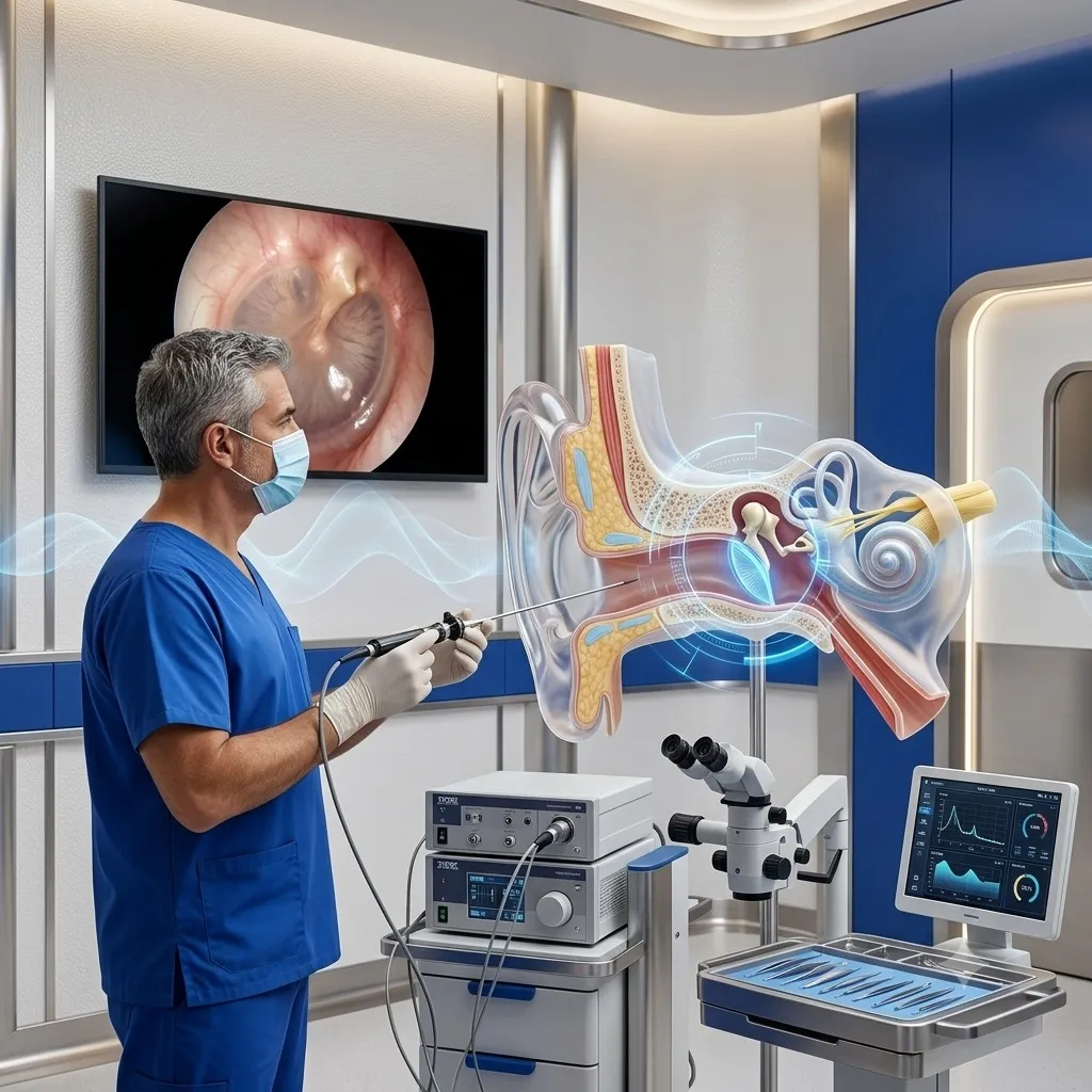 Endoscopic Ear Surgery (Tympanoplasty, Stapedotomy & Myringotomy) image 1