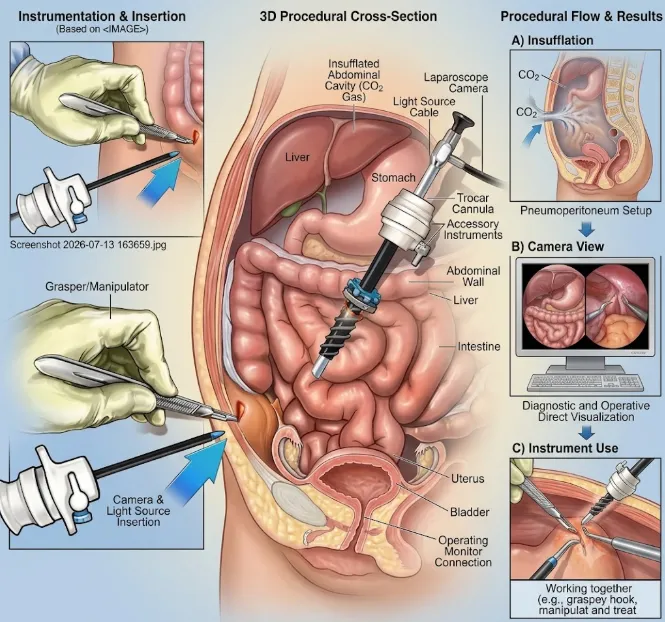 Laparoscopy image 1