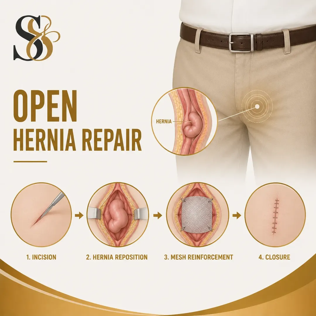 Open Hernia Repair image 1